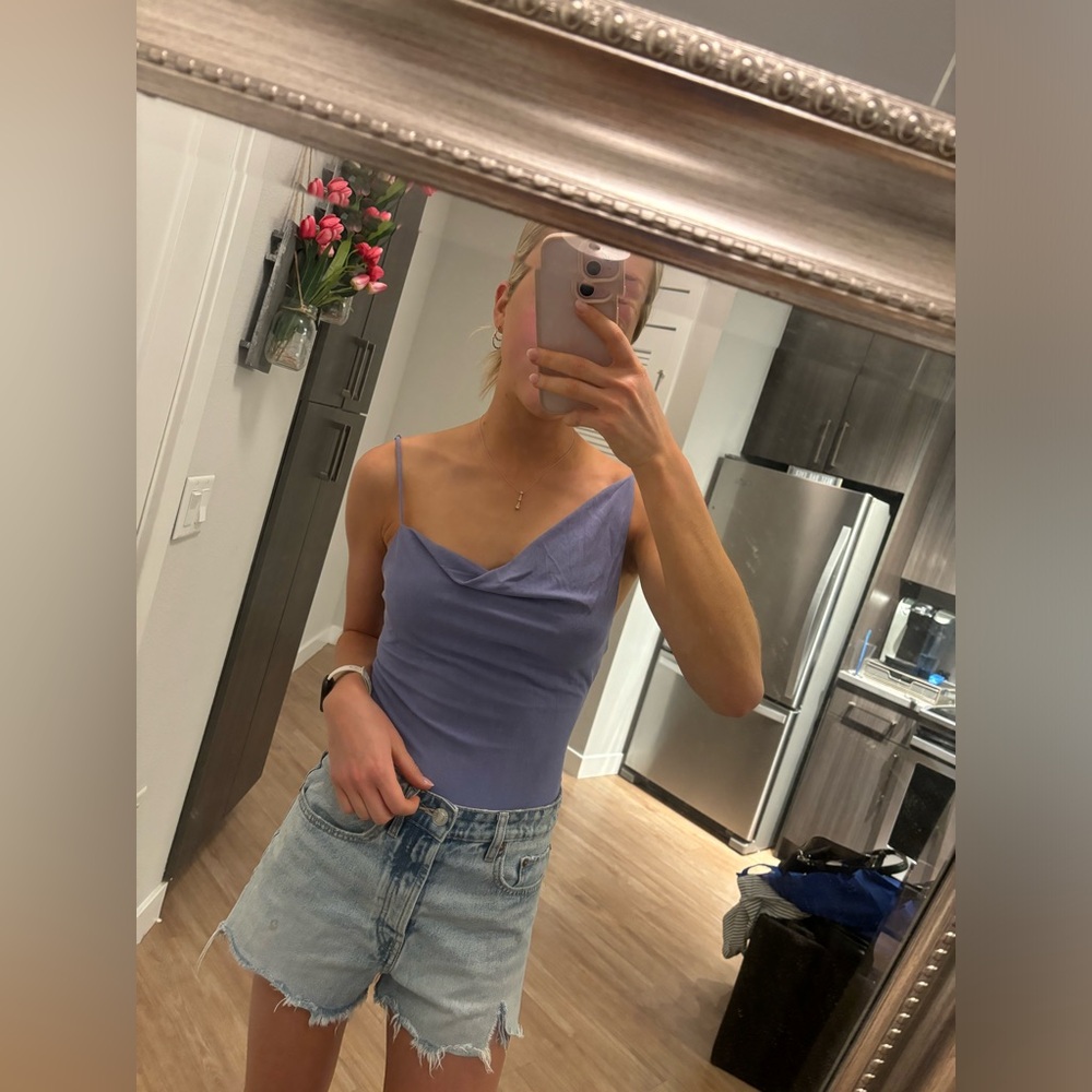 Purple Urban Outfitters Bodysuit